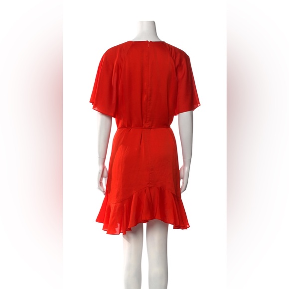Ted Baker Red Dress with tie waist. Ted Baker size 4 = US 8/10 - Picture 3 of 5